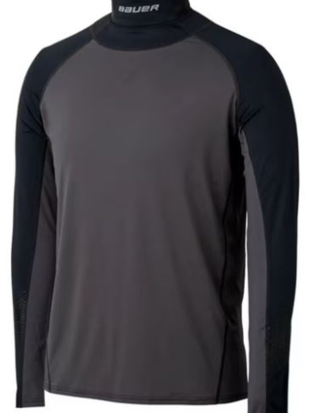 Bauer Hockey Long Sleeve Neck Protect YOUTH Shirt/Youth Large